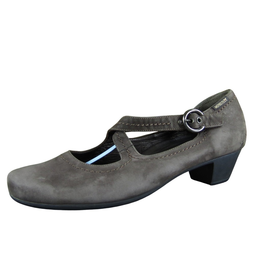 Mephisto Women Air-Jet Mary Jane Brown Leather Pump 11 Medium Used 2025